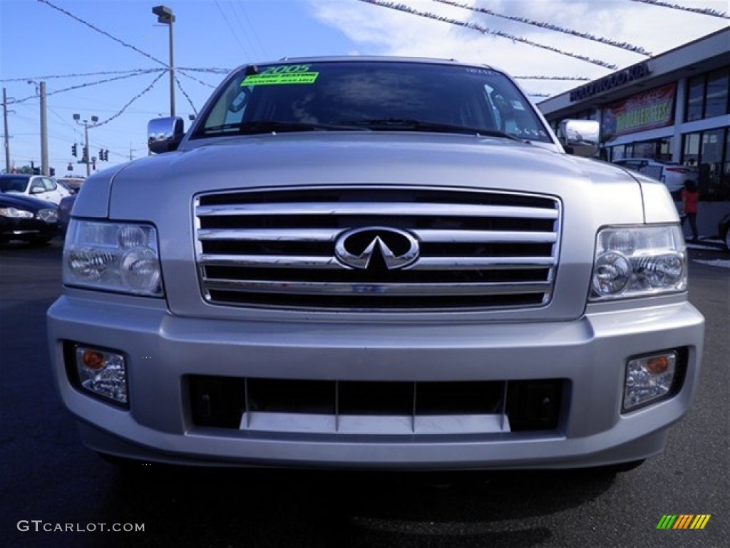 2005 QX 56 4WD - Silver Indulgence / Graphite photo #5