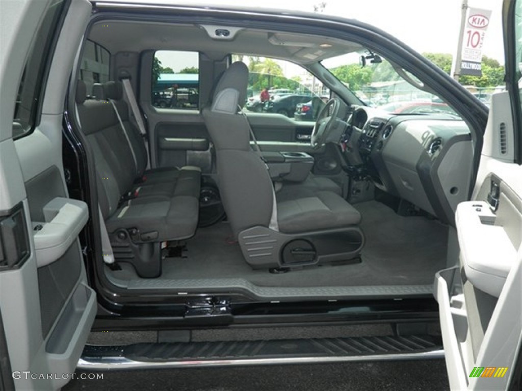 2006 F150 XLT SuperCab - Black / Medium/Dark Flint photo #22