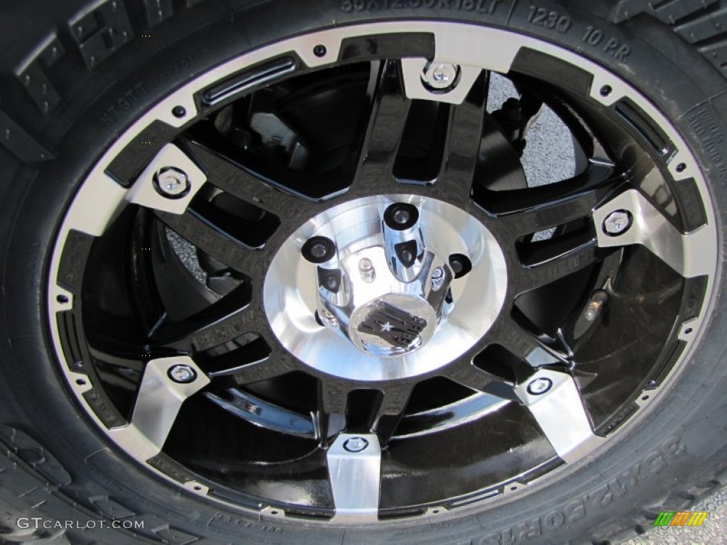 2012 Jeep Wrangler Unlimited Sahara 4x4 Custom Wheels Photo #69818920