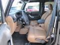 Black/Dark Saddle Interior Photo for 2012 Jeep Wrangler Unlimited #69818947