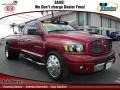 Inferno Red Crystal Pearl 2006 Dodge Ram 3500 Laramie Quad Cab Dually