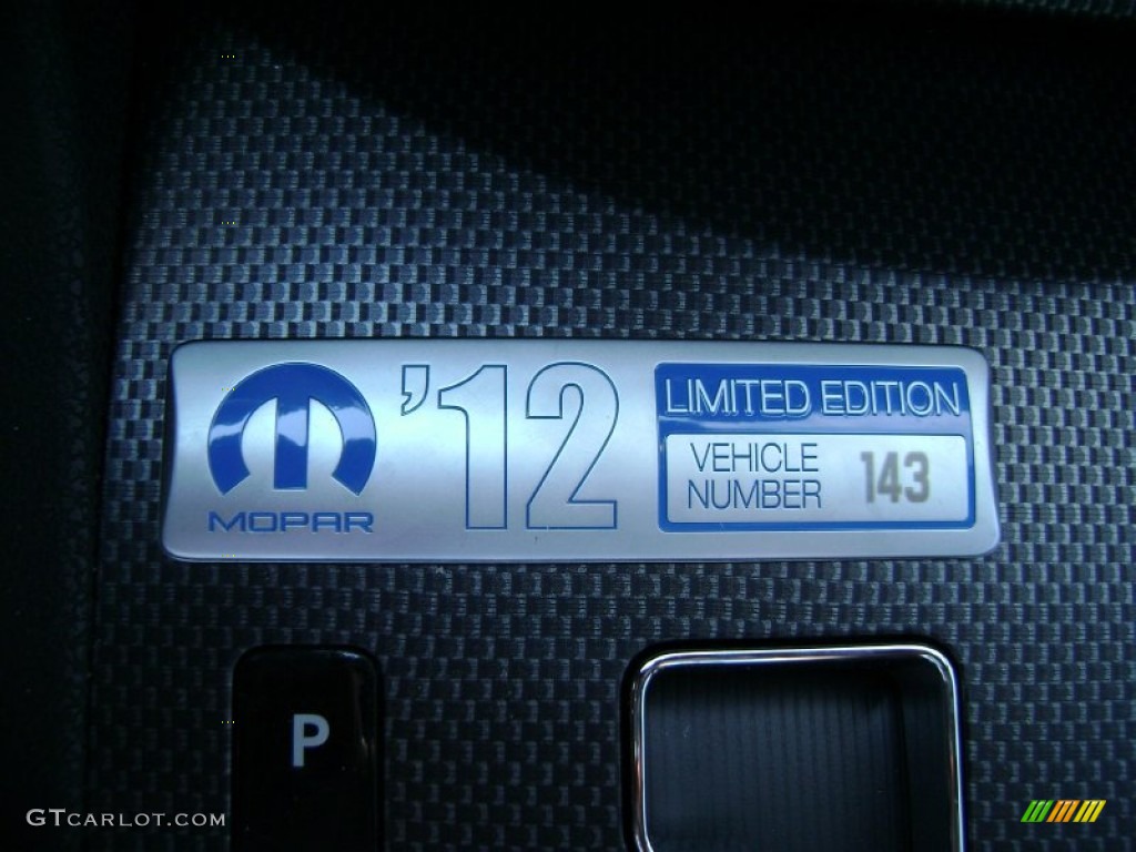 2012 Chrysler 300 S Mopar '12 Edition Marks and Logos Photo #69819211