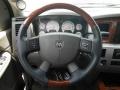 2006 Dodge Ram 3500 Khaki Interior Steering Wheel Photo