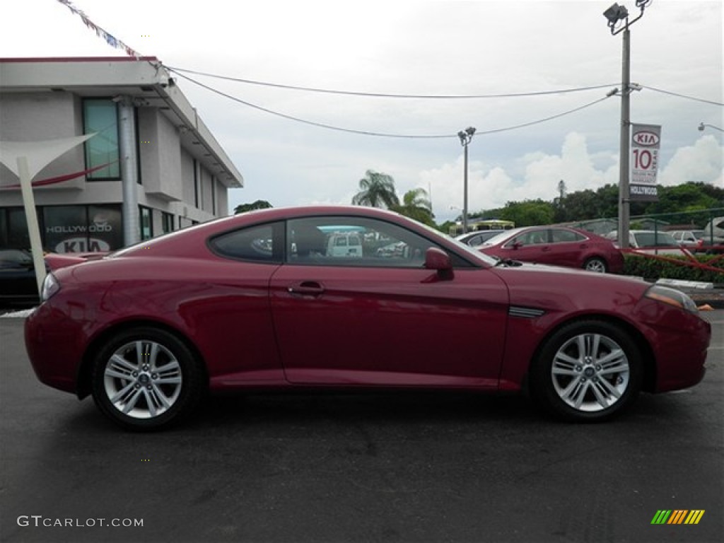 Redfire Pearl 2007 Hyundai Tiburon GS Exterior Photo #69820171