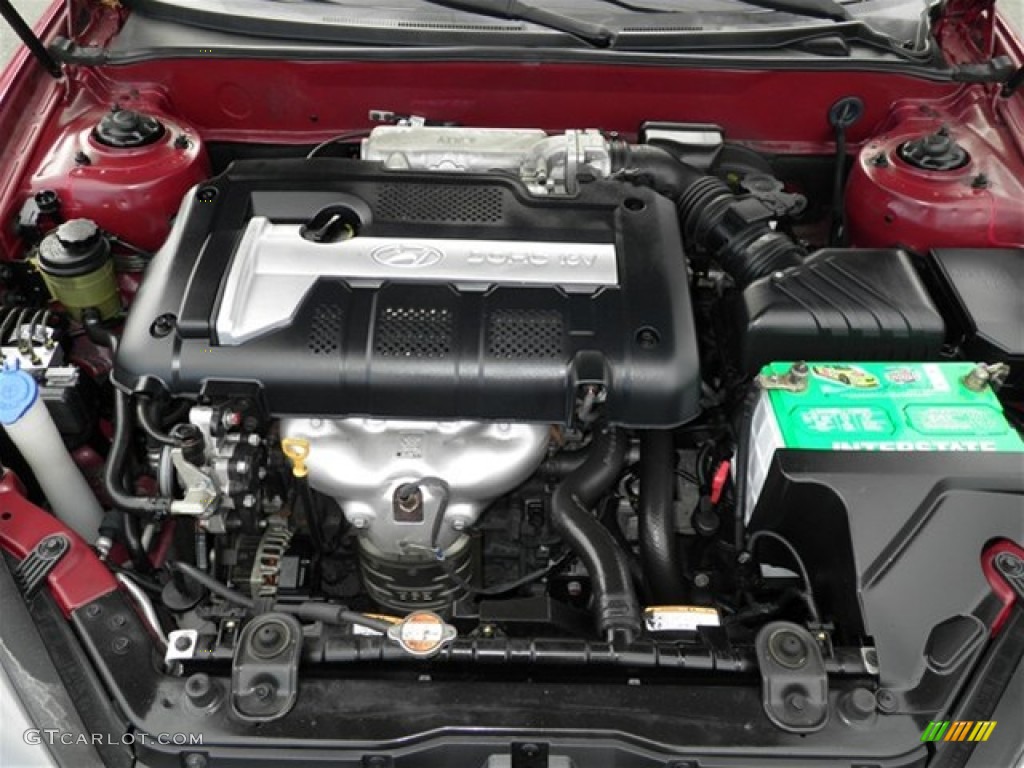 2007 Hyundai Tiburon GS 2.0 Liter DOHC 16V VVT 4 Cylinder Engine Photo #69820336