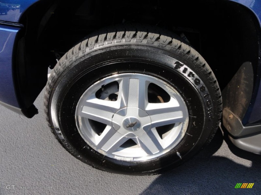 2002 Chevrolet TrailBlazer LTZ 4x4 Wheel Photo #69820555