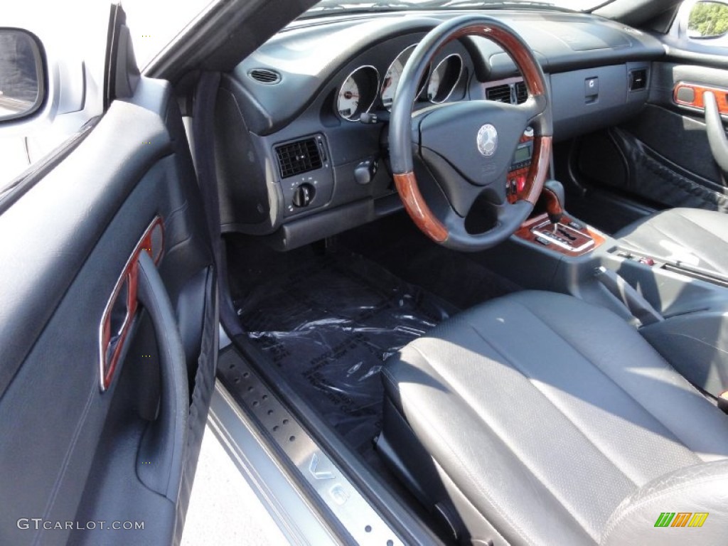 2003 SLK 320 Roadster - Brilliant Silver Metallic / Charcoal photo #15