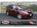 2013 Salsa Red Pearl Toyota Sienna LE  photo #1