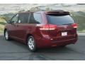 2013 Salsa Red Pearl Toyota Sienna LE  photo #2