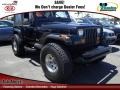 Black 1991 Jeep Wrangler S 4x4