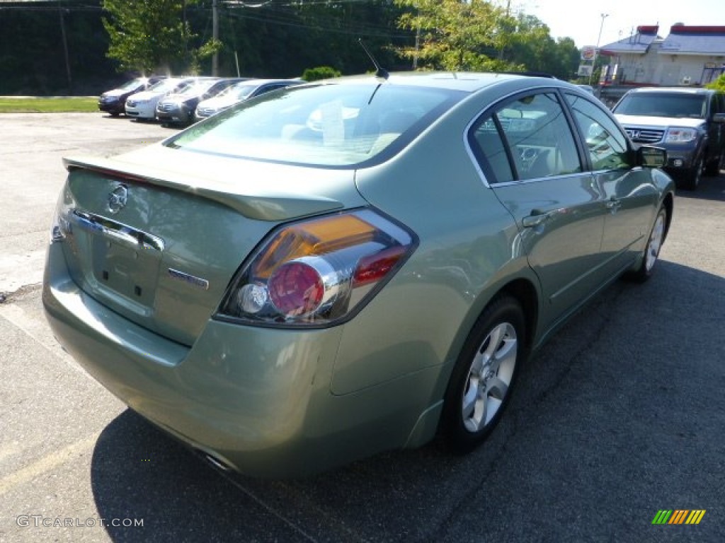 2007 Altima Hybrid - Metallic Jade / Blond photo #5