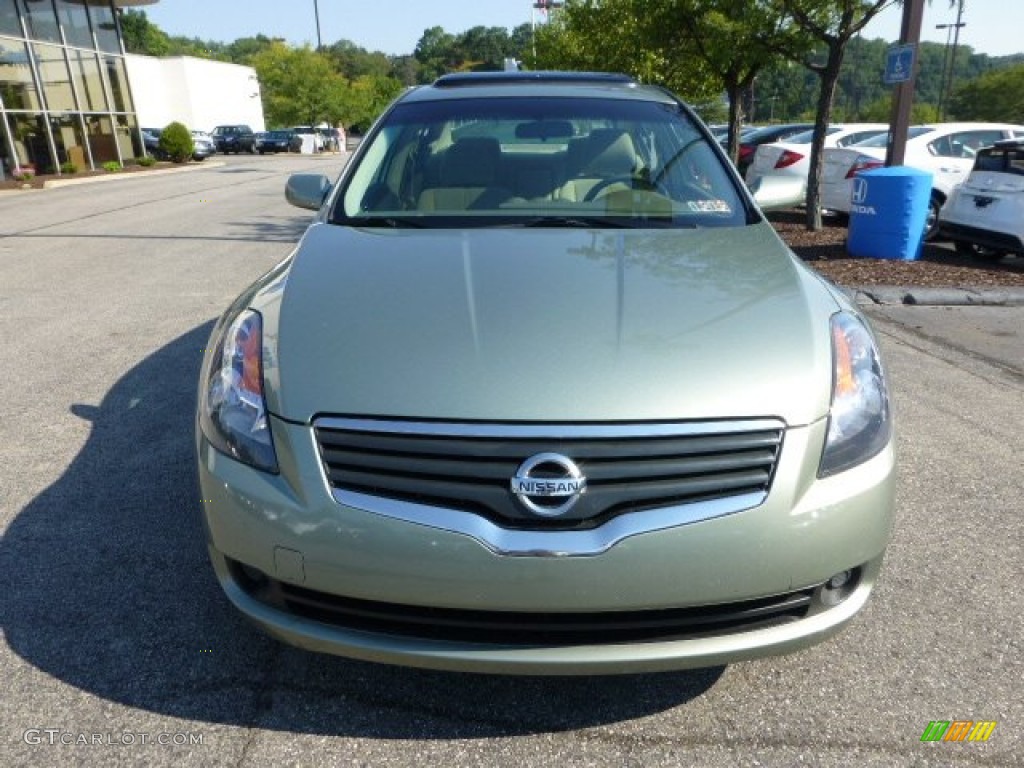 2007 Altima Hybrid - Metallic Jade / Blond photo #8