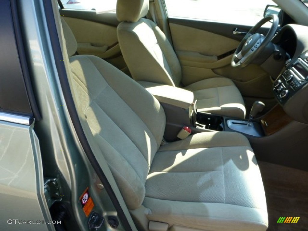 2007 Altima Hybrid - Metallic Jade / Blond photo #10