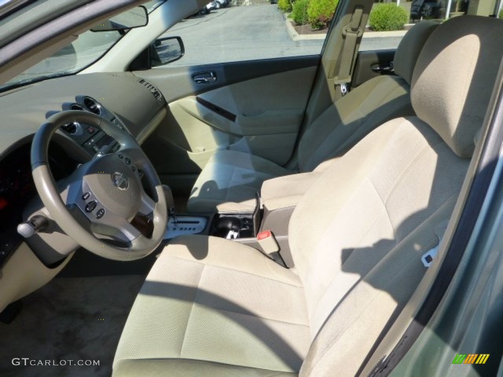 2007 Altima Hybrid - Metallic Jade / Blond photo #15