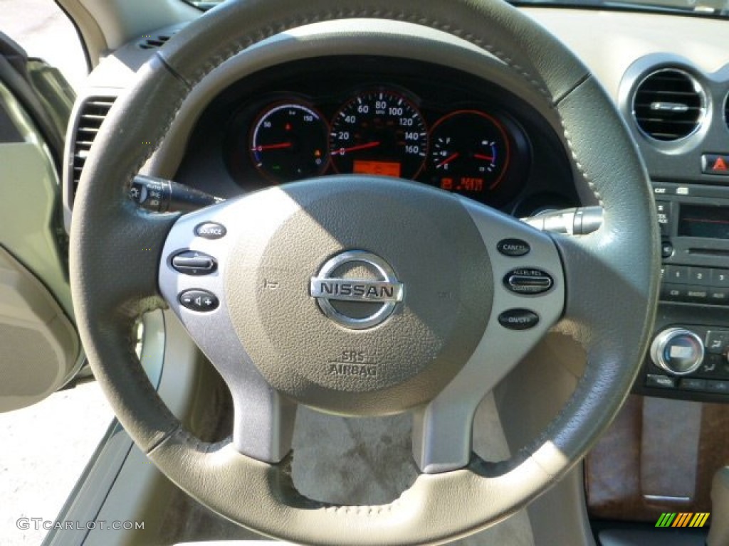 2007 Altima Hybrid - Metallic Jade / Blond photo #22