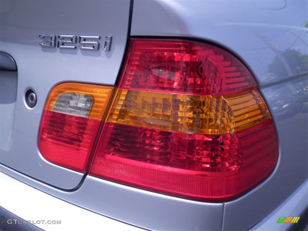 2005 3 Series 325i Sedan - Titanium Silver Metallic / Grey photo #19