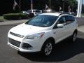 2013 White Platinum Metallic Tri-Coat Ford Escape SE 1.6L EcoBoost 4WD  photo #4