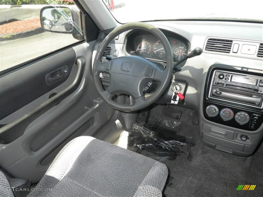 1997 CR-V LX 4WD - Sebring Silver Metallic / Charcoal photo #29