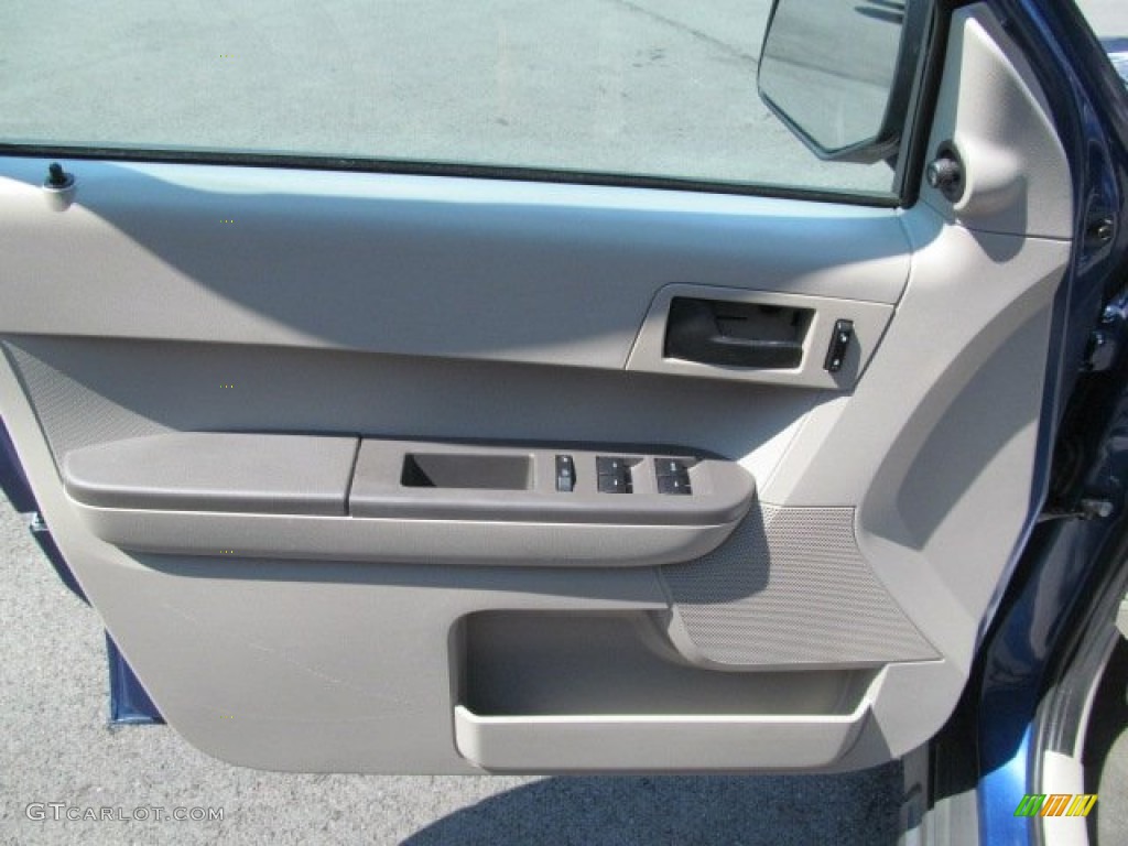 2008 Escape XLS 4WD - Vista Blue Metallic / Stone photo #13