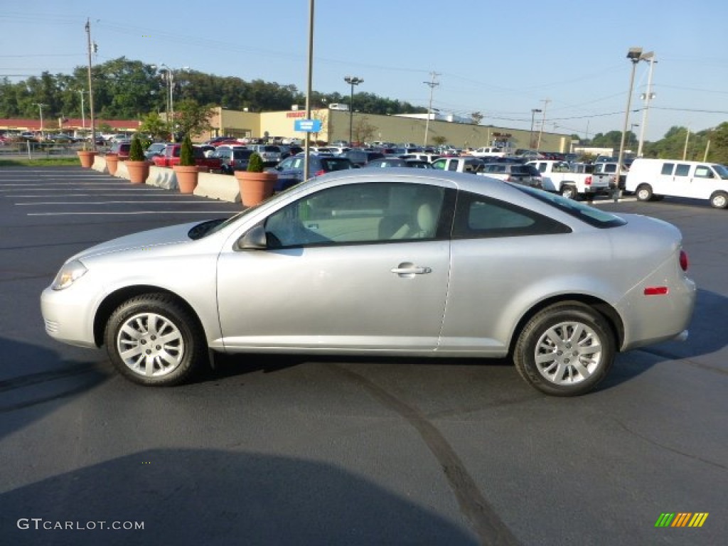 Silver Ice Metallic 2010 Chevrolet Cobalt XFE Coupe Exterior Photo #69825193