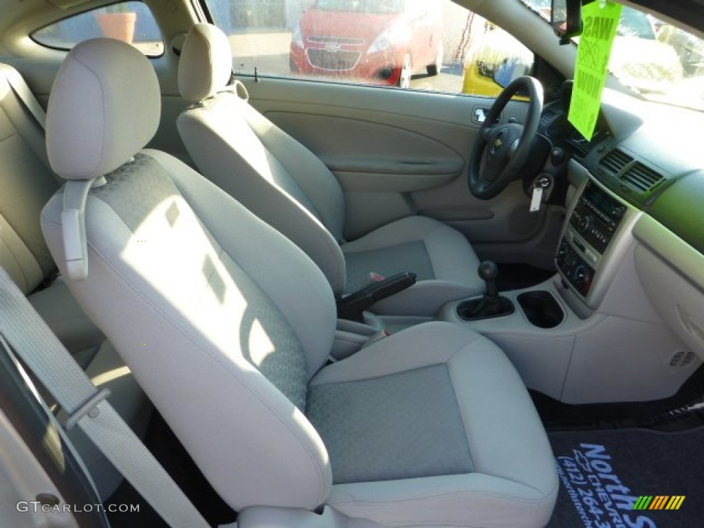 Gray Interior 2010 Chevrolet Cobalt XFE Coupe Photo #69825227