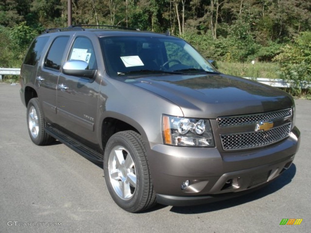 Mocha Steel Metallic 2013 Chevrolet Tahoe LT 4x4 Exterior Photo #69826030