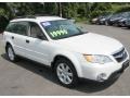 2009 Satin White Pearl Subaru Outback 2.5i Special Edition Wagon  photo #3