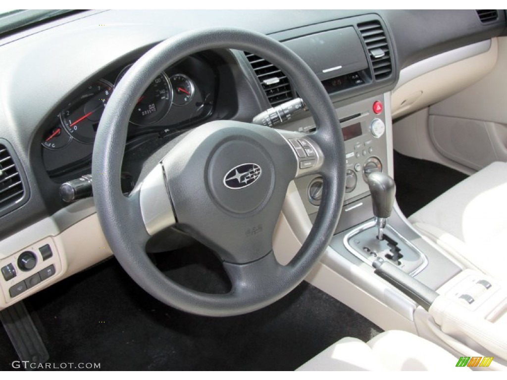 2009 Outback 2.5i Special Edition Wagon - Satin White Pearl / Warm Ivory photo #13