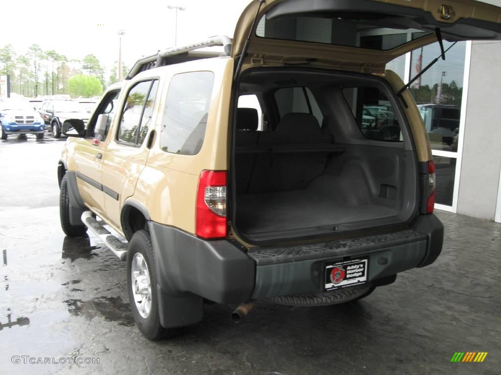 2001 Xterra XE V6 - Khaki Beige / Dusk Gray photo #9