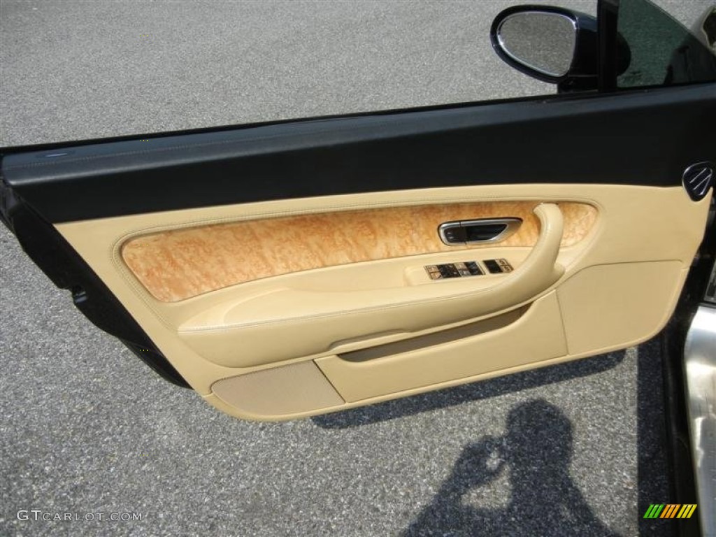 2005 Bentley Continental GT Standard Continental GT Model Magnolia Door Panel Photo #69827746