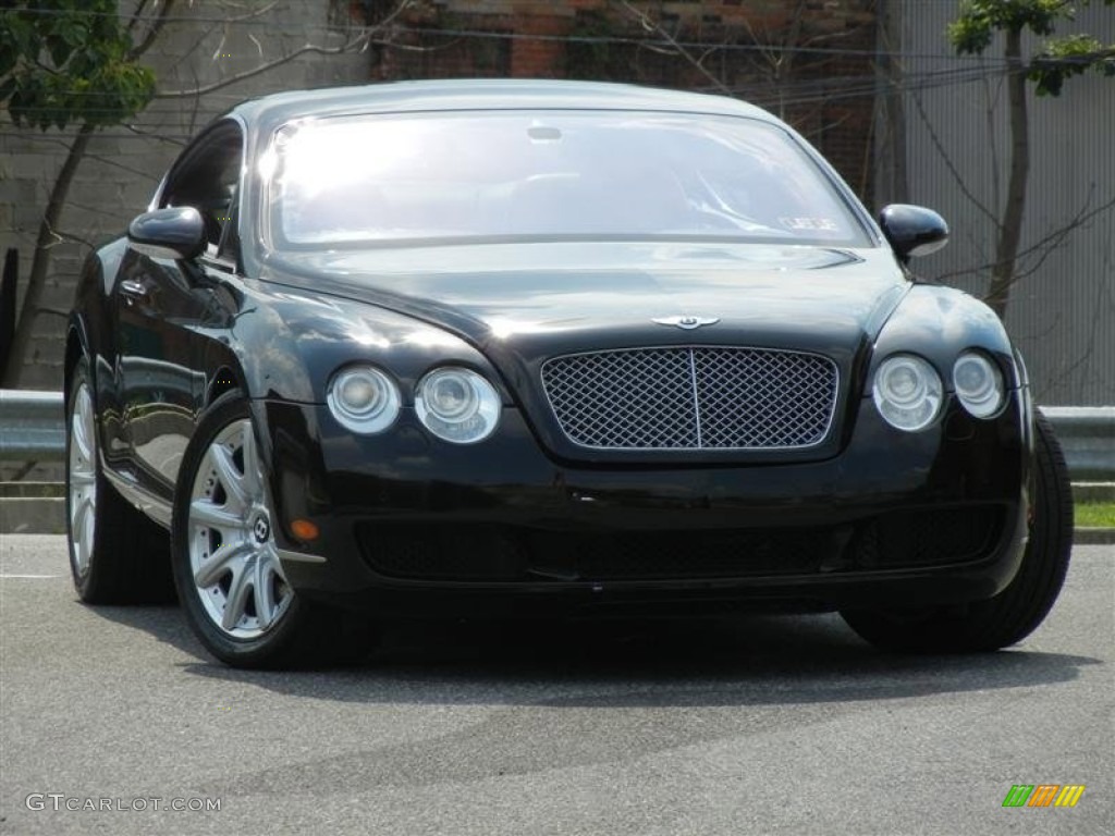 Diamond Black 2005 Bentley Continental GT Standard Continental GT Model Exterior Photo #69827950