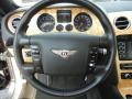 2005 Bentley Continental GT Magnolia Interior Steering Wheel Photo