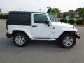 2011 Bright White Jeep Wrangler Sahara 4x4  photo #3