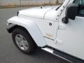 2011 Bright White Jeep Wrangler Sahara 4x4  photo #7