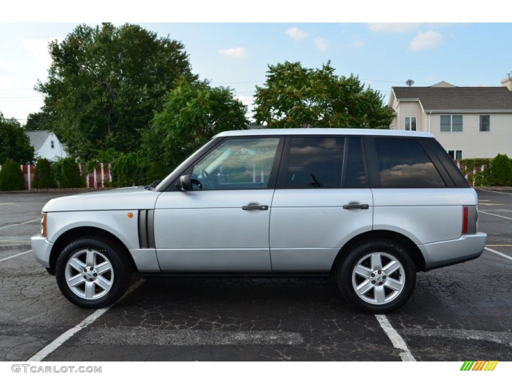 2004 Range Rover HSE - Zambezi Silver Metallic / Charcoal/Jet Black photo #4