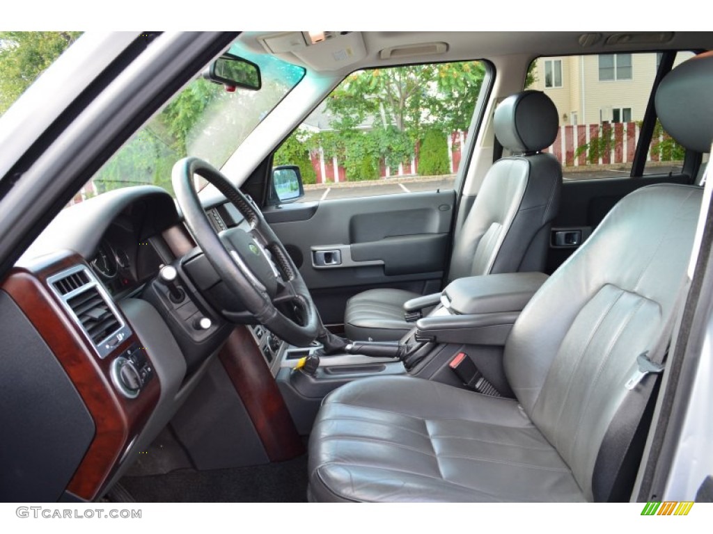 2004 Range Rover HSE - Zambezi Silver Metallic / Charcoal/Jet Black photo #10