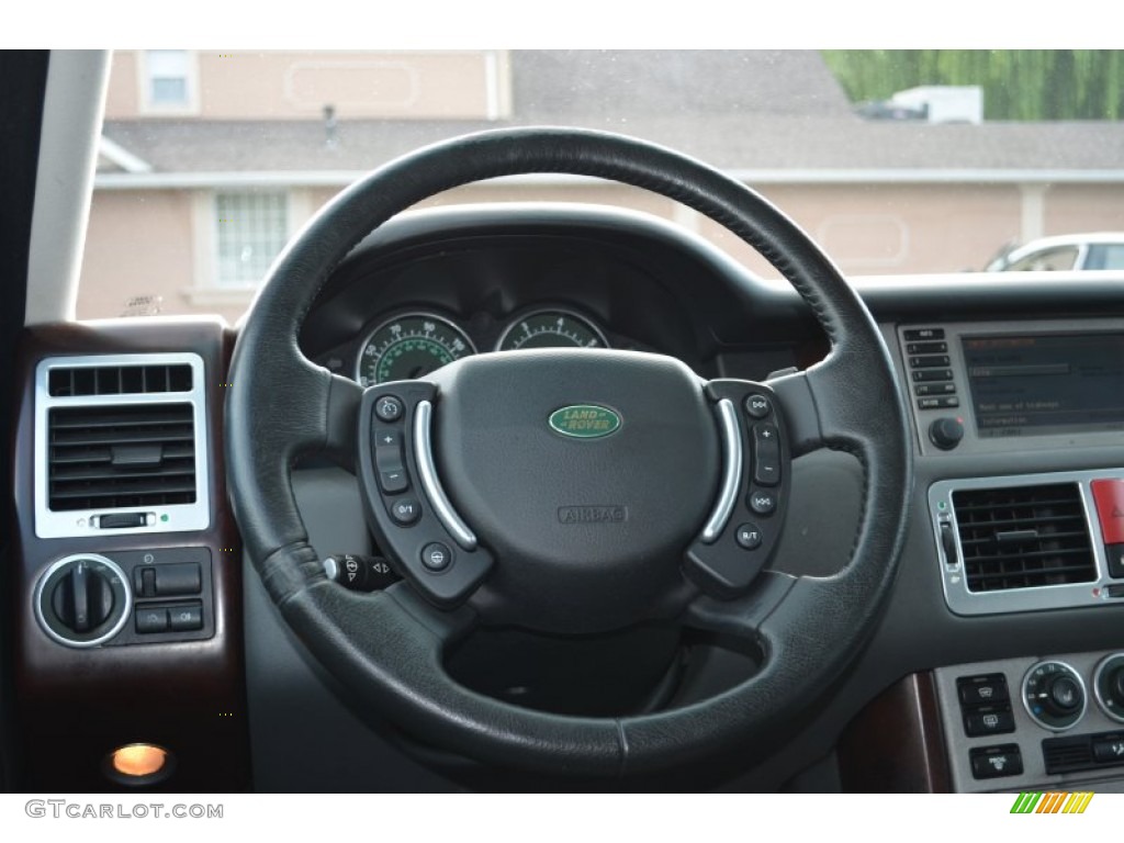 2004 Range Rover HSE - Zambezi Silver Metallic / Charcoal/Jet Black photo #14