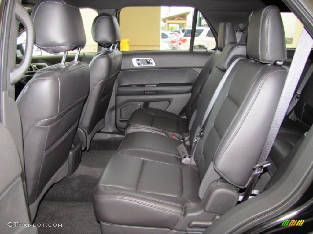 Charcoal Black Interior 2013 Ford Explorer XLT Photo #69830293