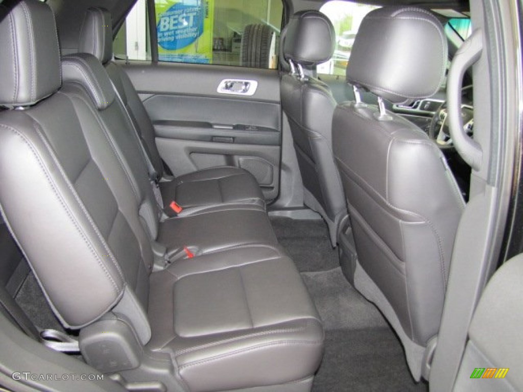 Charcoal Black Interior 2013 Ford Explorer XLT Photo #69830368