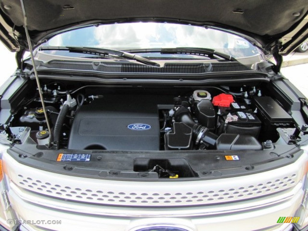 2013 Ford Explorer XLT 3.5 Liter DOHC 24-Valve Ti-VCT V6 Engine Photo #69830563