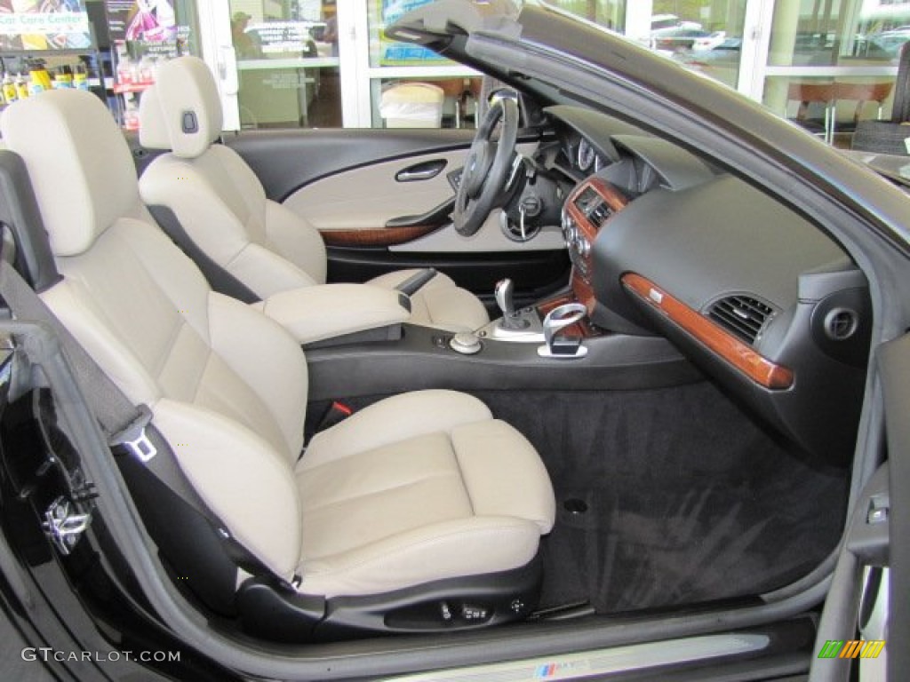 Sepang Beige Interior 2008 BMW M6 Convertible Photo #69830995