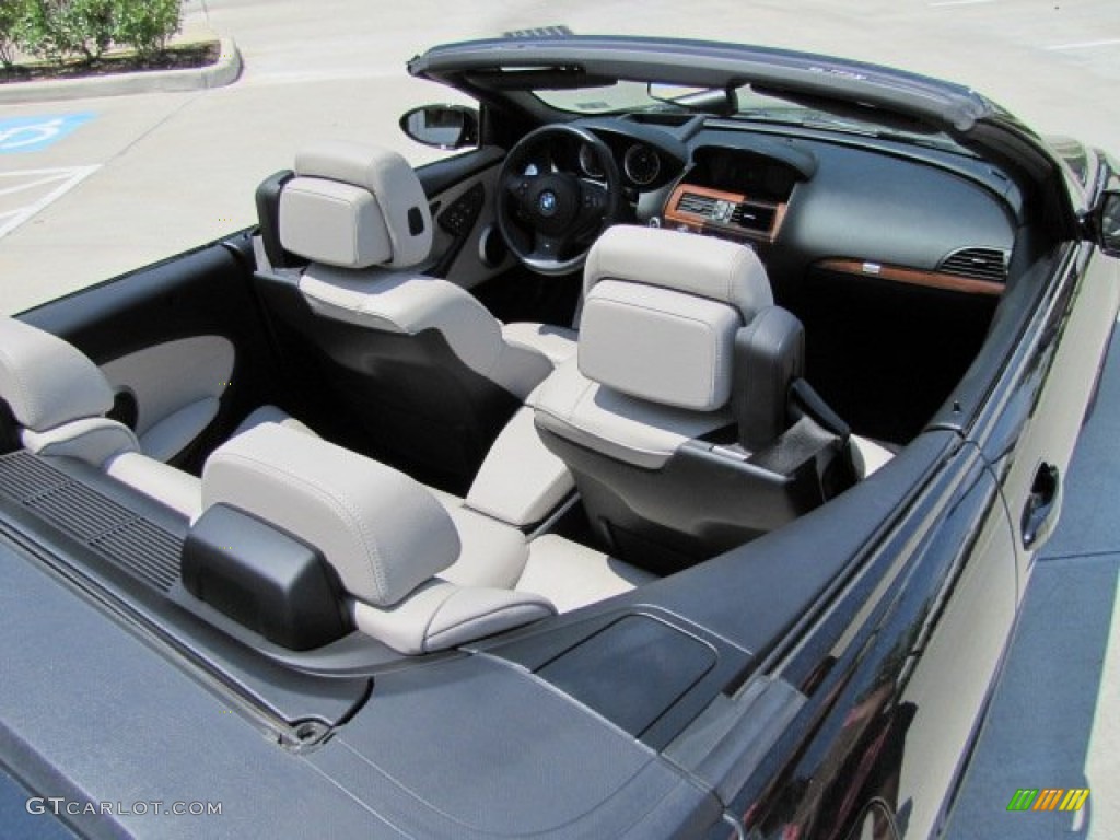 Sepang Beige Interior 2008 BMW M6 Convertible Photo #69831049