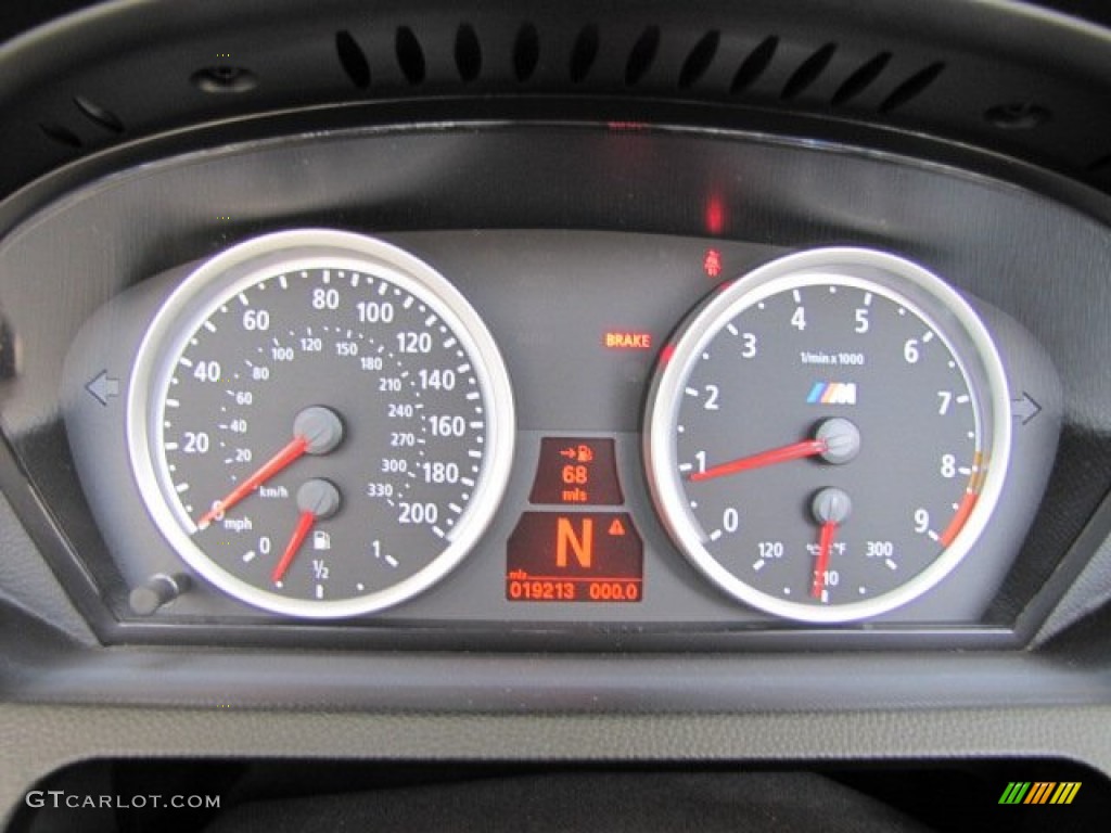 2008 BMW M6 Convertible Gauges Photo #69831148