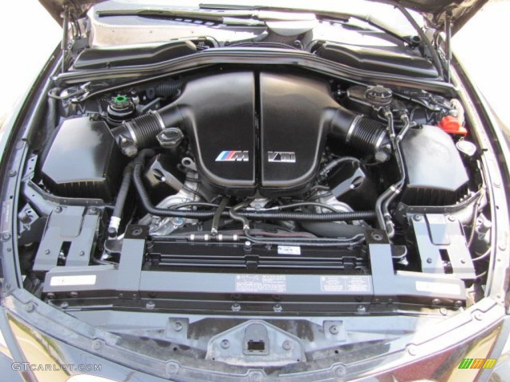 2008 BMW M6 Convertible 5.0 Liter DOHC 40-Valve VVT V10 Engine Photo #69831220