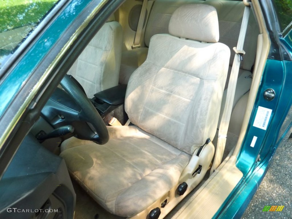 Beige Interior 1997 Mitsubishi Eclipse GS Coupe Photo #69832516