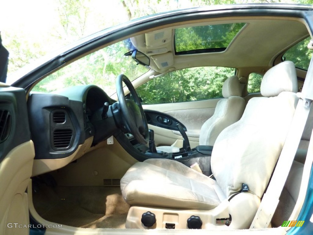 Beige Interior 1997 Mitsubishi Eclipse GS Coupe Photo #69832522