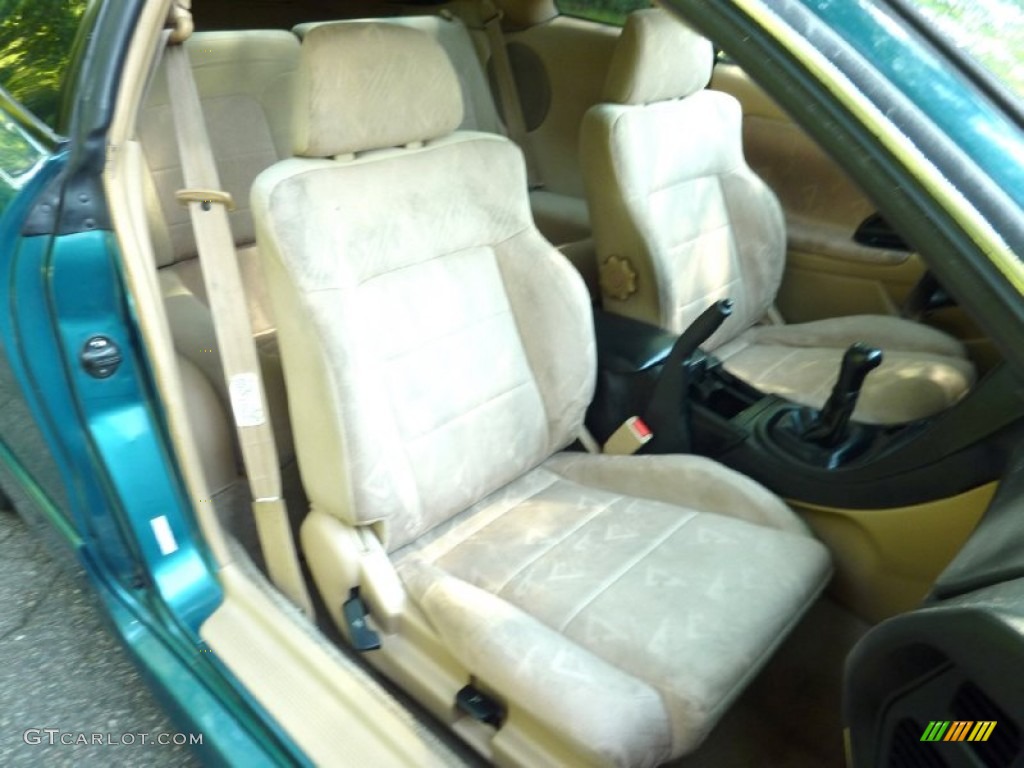 Beige Interior 1997 Mitsubishi Eclipse GS Coupe Photo #69832570