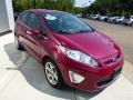 Bright Magenta Metallic 2011 Ford Fiesta SES Hatchback Exterior