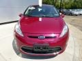 Bright Magenta Metallic 2011 Ford Fiesta SES Hatchback Exterior
