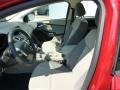 2012 Ford Focus SE Sedan Front Seat